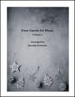 Four Carols for Piano, Vol. 1 piano sheet music cover